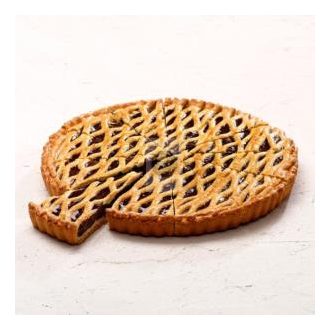 Csokoládés rácsos pite 900g (12 szelet), gyorsfagyasztott