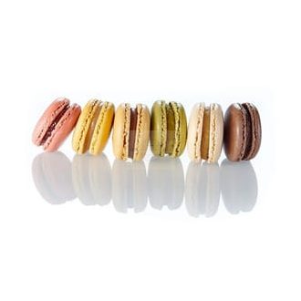 Mini macaron mix x 96 db, gyorsfagyasztott