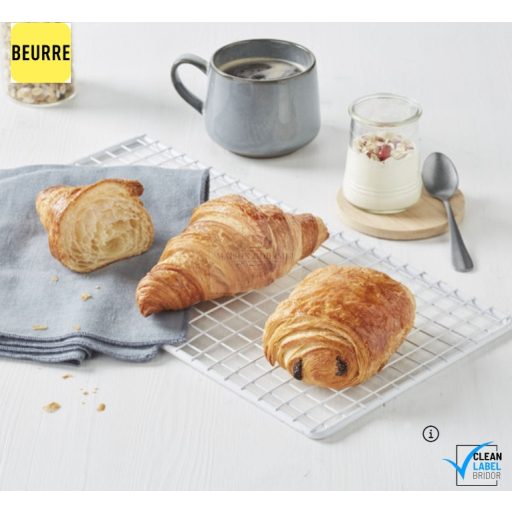BRIDOR Croissant (23%) 60g x70, gyorsfagyasztott