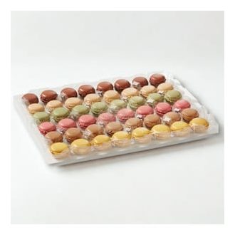 BRIDOR Mini Macaron Mix I 12g x96, gyorsfagyasztott
