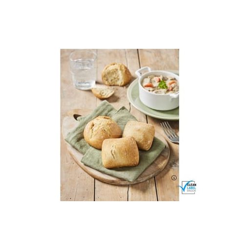 BRIDOR Rusztikus zsemle 55g x70, gyorsfagyasztott