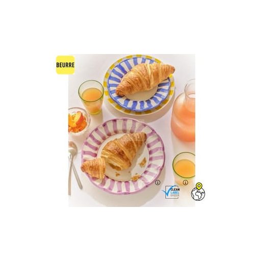 BRIDOR Croissant sárgabarackos töltelékkel 90g x40, gyorsfagyasztott