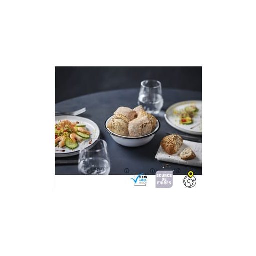 BRIDOR Mini magvas kenyér 33g Panidor' x250, gyorsfagyasztott