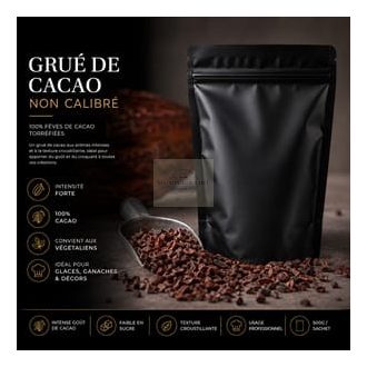 MGH Kakaóbab töret, pörkölt - 500g/tasak