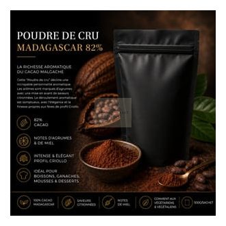 MGH Csokoládépor 'Madagascar' 500g/tasak