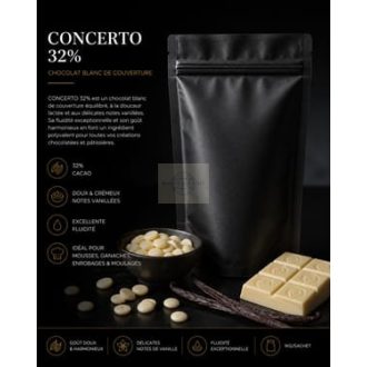 OPERA Fehércsokoládé - CONCERTO 32% 1kg