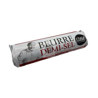 GILLOT Sózott henger vaj Guérande-i sókristállyal - 250g