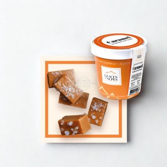   Isigny AOP Salted Butter Caramel Ice Cream – Individual Cup