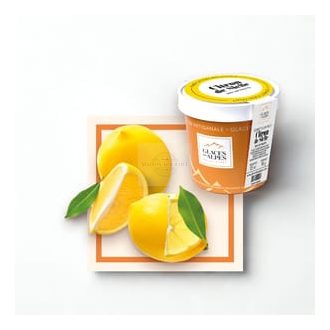 Sicilian Lemon Sorbet – Individual Cup