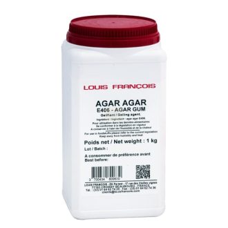 LOUIS FRANCOIS - Agar agar növényi zselésítő anyag, 1kg