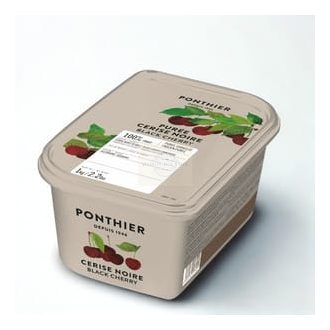 Frozen Black Cherry Purée 100% – Cerise Noire de Bâle