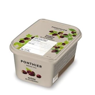   Ponthier Frozen Blackberry Purée – Mûre 90% fruit + 10% sugar (Serbia)