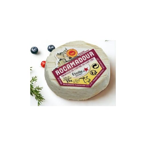 Sajt - Rocamadour kecskesajt 35g (nyerstejes) - fatálban
