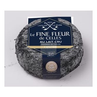   Sajt - Fine fleur de Celles kecskesajt 150g (szenes, nyers tejes)