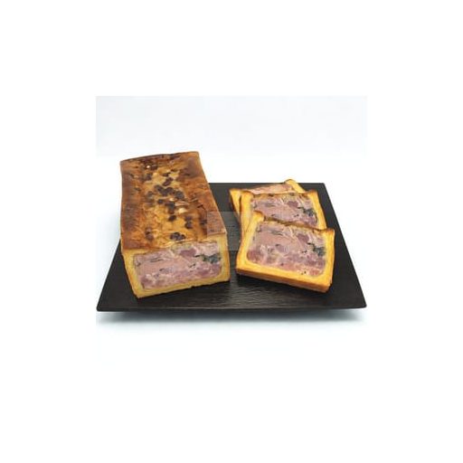 Kenyérhéjában sült pástétom kacsamáj mousse-szal 2,4kg