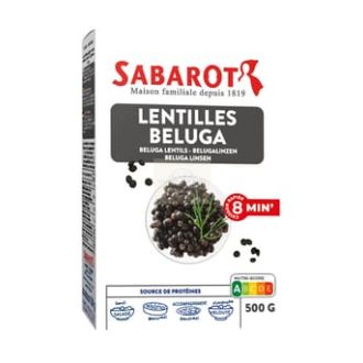 Fekete Beluga lencse 500g