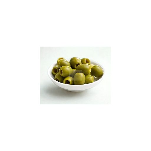 Zöld olívabogyó - magozott 5/1 - Nettó magozott töltőtömeg: 2kg